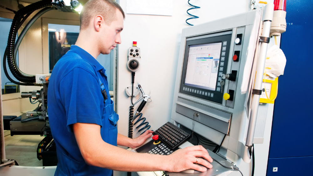 Industrial Maintenance + Technology career, CNC Machine Operator name image